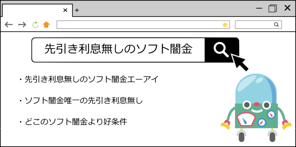 ソフト闇金エーアイは先引き利息無しで即日融資